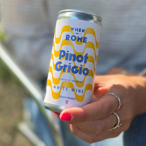 Pinot Grigio IGP Puglia - 12 x 187ml can (1 case)