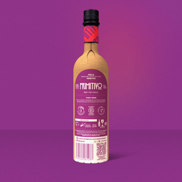 Primitivo 6 x 750ml Paper Bottle (case)